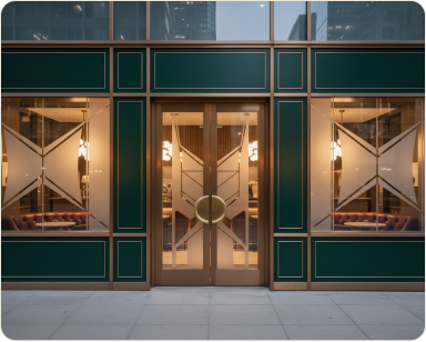 Habillage Vitrine Concept Store