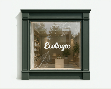 Décoration de vitrines