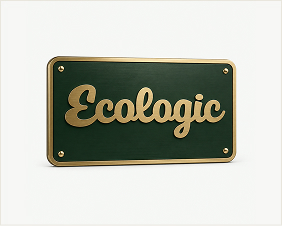 Plaque avec logo personnalisé